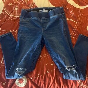 Old Navy rockstar jeggings size 8